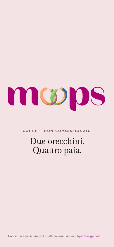 La chiusura del marchio MOOPS nella versione per telefono